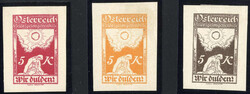 Heßheimer 1919 ca., einmalige Sammlung auf 25 Ausstellungsblättern ...