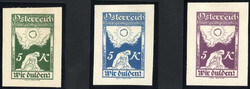 Heßheimer 1919 ca., einmalige Sammlung auf 25 Ausstellungsblättern ...