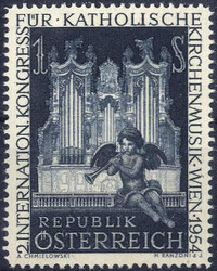 1954, Int. Kongreß für katholische Kirchenmusik, andersfarbiger ...