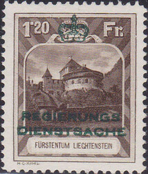 4175: Liechtenstein - Dienstmarken
