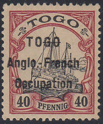 245: Deutsche Kolonien Togo Britische Besetzung
