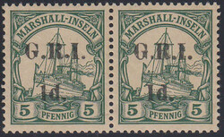 225: Deutsche Kolonien Marshall Brit. Besetzung