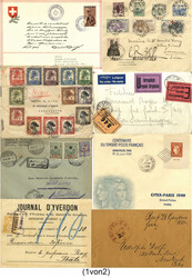 7350: Sammlungen und Posten Weltweit - Briefe Posten