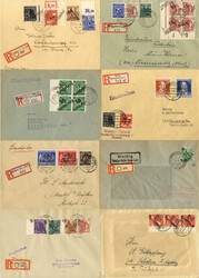 1370: Sowjetische Zone - Briefe Posten
