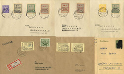 726: Deutsche Lokalausgaben 1945 - Sammlungen