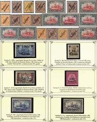 7012: Sammlungen und Posten Dt. Kolonien u. Auslandspostämter - Sammlungen
