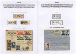 6660: Vietnam Königreich - Briefe Posten