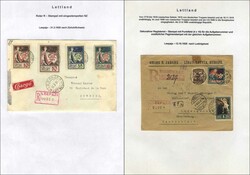 4145: Lettland - Briefe Posten