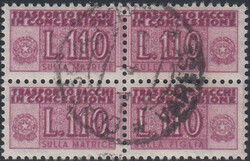 3440: Italy Fee stamp for Parcel delivery