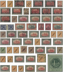 7012: Collections and Lots German German Colonies and Offices - Collections