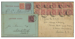 5355: Rhodesien - Briefe Posten