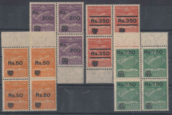 1950: Brasilien Ausgaben der Privatfluggesellschaft - Flugpostmarken