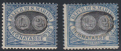 5590: San Marino - Postage due stamps