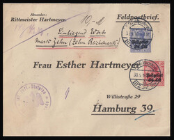 370: Deutsche Besetzung I. WK Postgebiet Ober Ost
