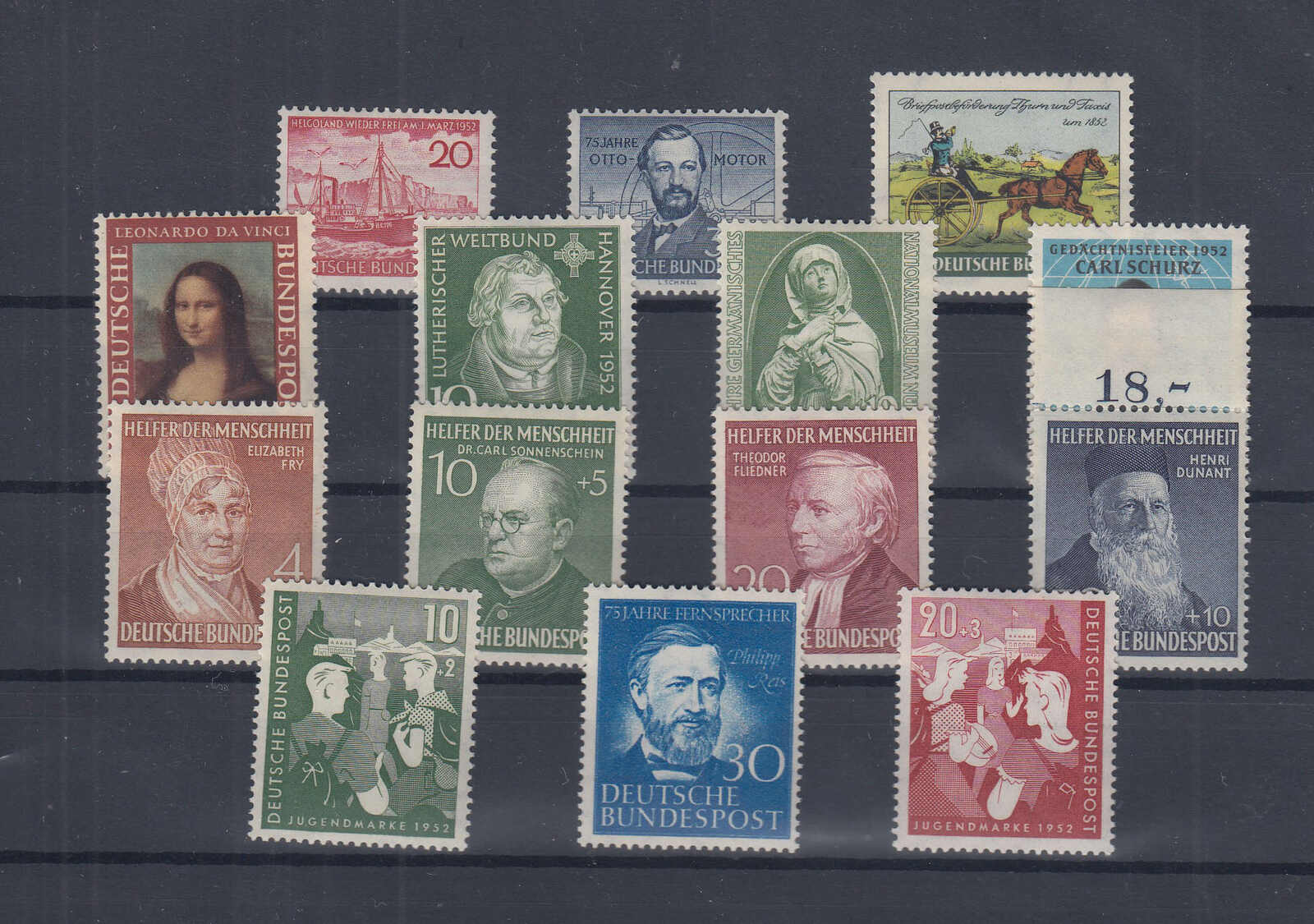 Jahrgang 1952 kpl. postfrisch  Automatically generated translation: ...