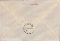 50 Pfg. Leipziger Frühjahrsmesse 3x in Mischfrankatur zusammen auf ...