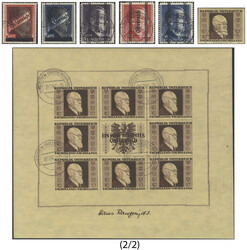 1880/1959, überwiegend gestempelte Slg., über Strecken oft doppelt ...