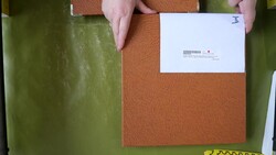 Die zwei Verkaufsbücher eines Ladenhändlers aus Österreich mit nur ...