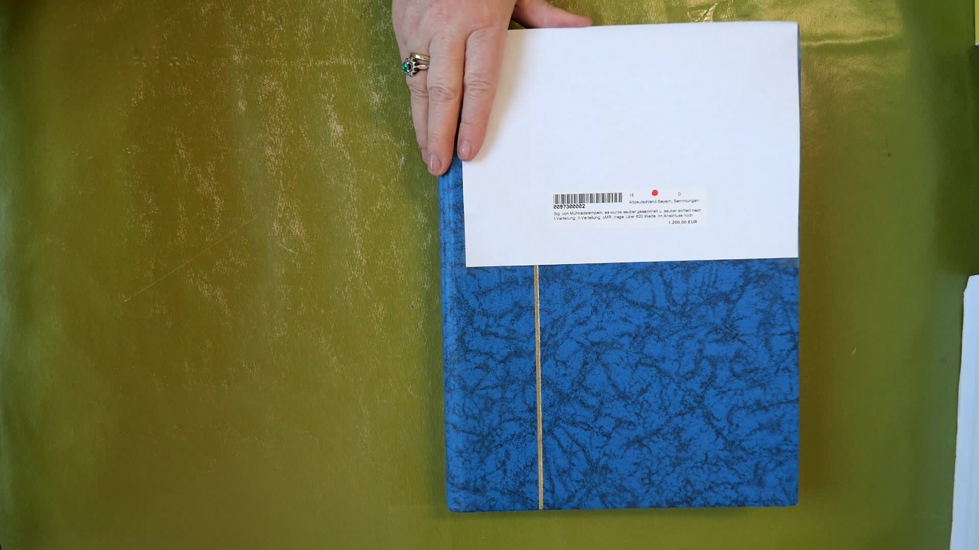 Slg. von Mühlradstempeln, es wurde sauber gesammelt u. sauber ...