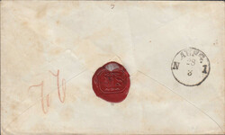 3 Sgr. allseits breitrandig als EF auf BriefAutomatically generated ...