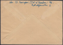 Hilfswerk u.a. auf echt gelaufenen R-Auslandsbrief nach ...