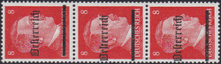2. Republik ab 1945, Scheibbs, 8 Pf. im senkr. Dreierstreifen, alle ...