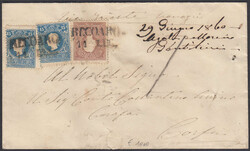 10 So. in Type I u. 2x 15 So. in Type I zusammen auf R-Brief nach ...