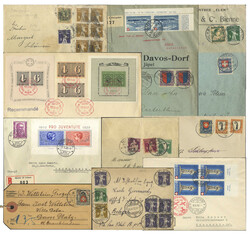 Interess. Partie von Belegen schon ab Vorphila, mit einer Vielzahl an ...