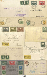 Umfangreiche Partie von Belegen eines Ladenhändlers aus Wien, alle ...