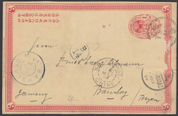 GA handkoloriert von 1904 (Frankatur abgefallen)Automatically ...