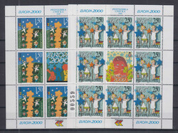 2000, Ausgabe Europa im postfrischen KleinbogensatzAutomatically ...