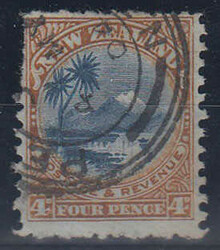 4 P. gez. 11 u. 14, gestempelt, unregelmäßige ZähnungAutomatically ...