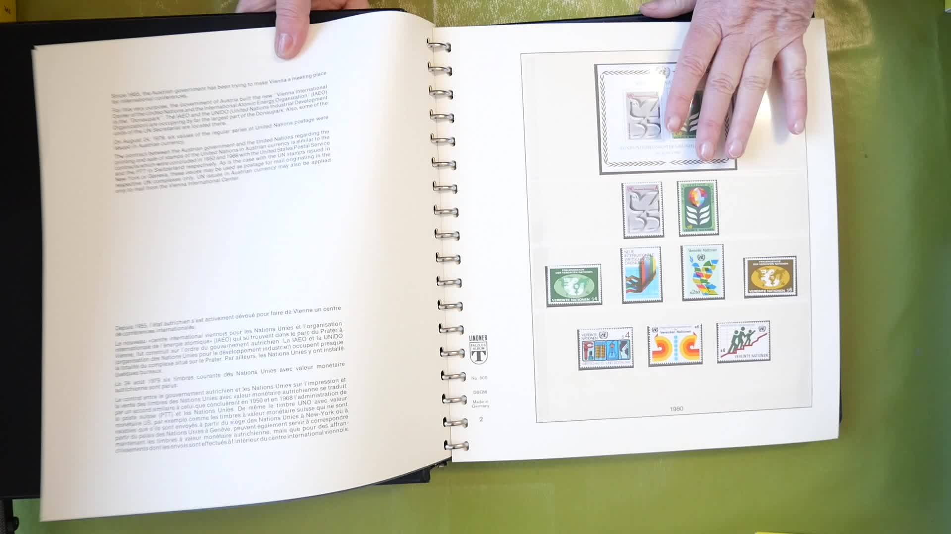 1980/2002, überkpl. ** Slg. in 2 Lindner T-Falzlos Vordruckbindern, ...