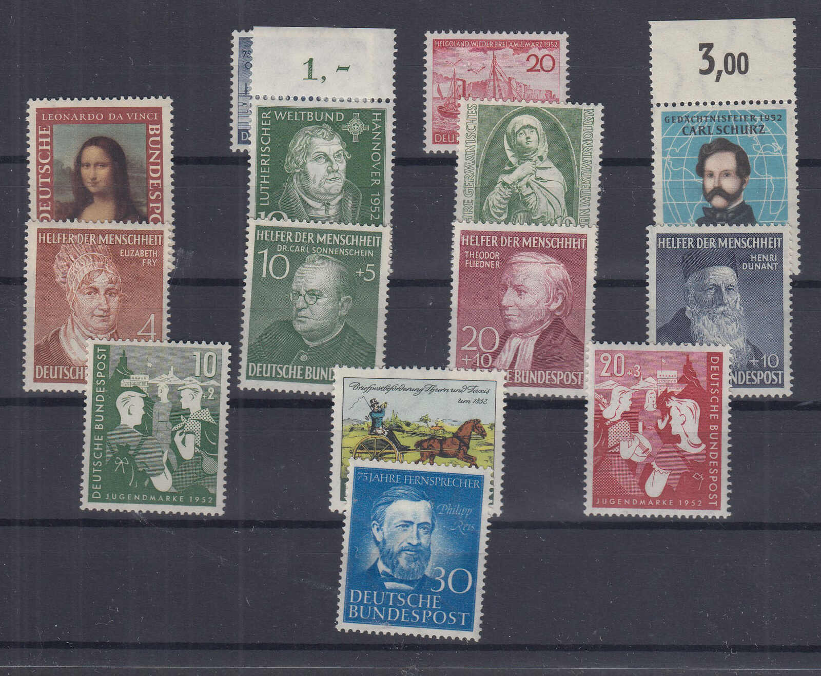 Jahrgang 1952 kpl. postfrisch  Automatically generated translation: ...