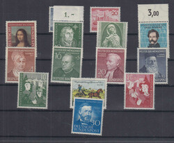 Jahrgang 1952 kpl. postfrisch  Automatically generated translation: ...