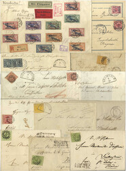 15: Germania - Stati de Baviera - Covers bulk lot