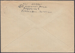 30 Pfg. Helfer der Menschheit Höchstwert als EF auf Auslandsbrief ...