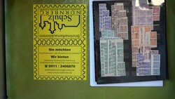 Dublettenbestand der Ausgabe Zeitungsmarken, beginnend mit Merkurkopf ...