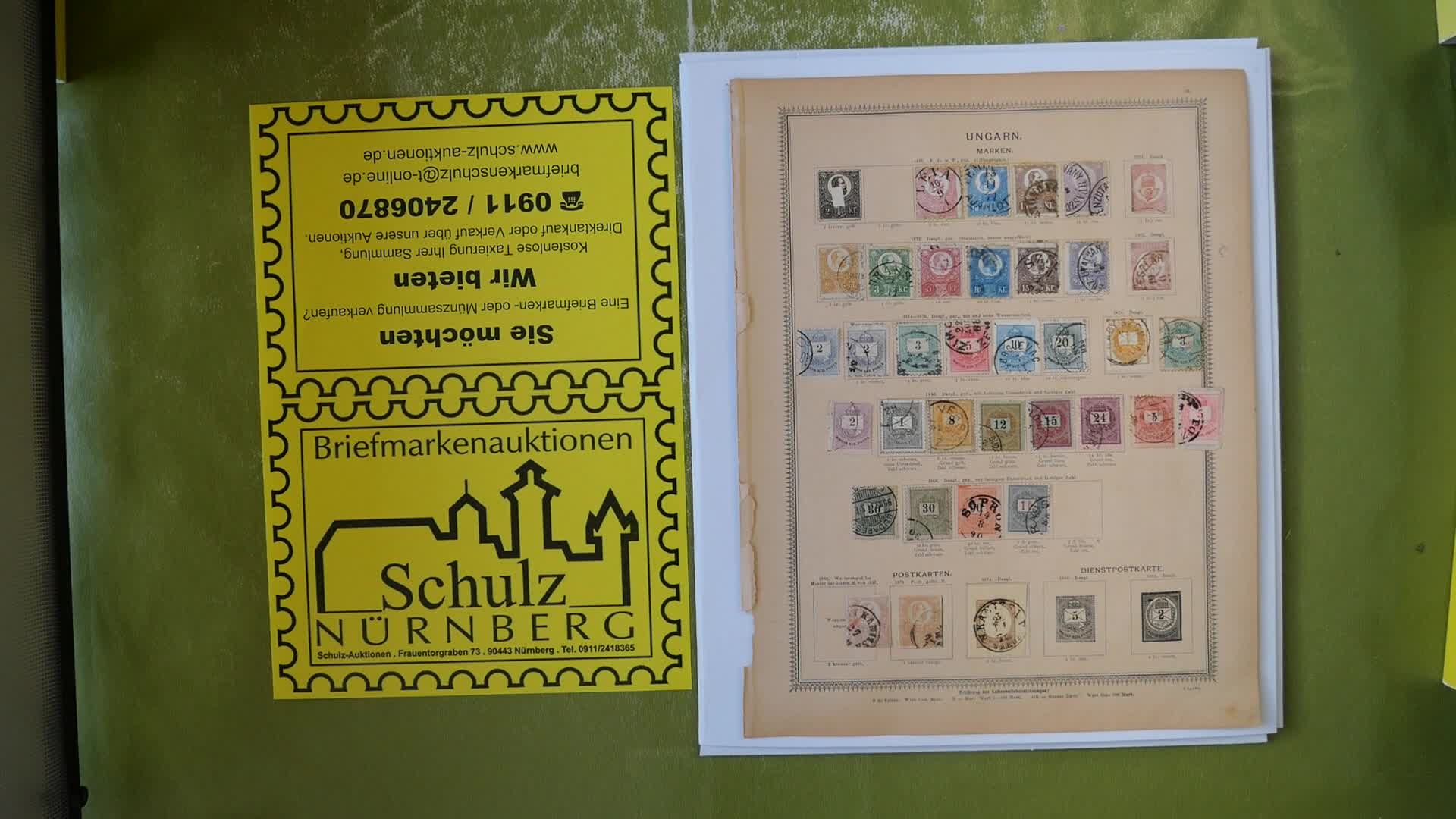 1871/1888, klass. Slg. ab der 1.Ausgabe, im Anschluss noch ...