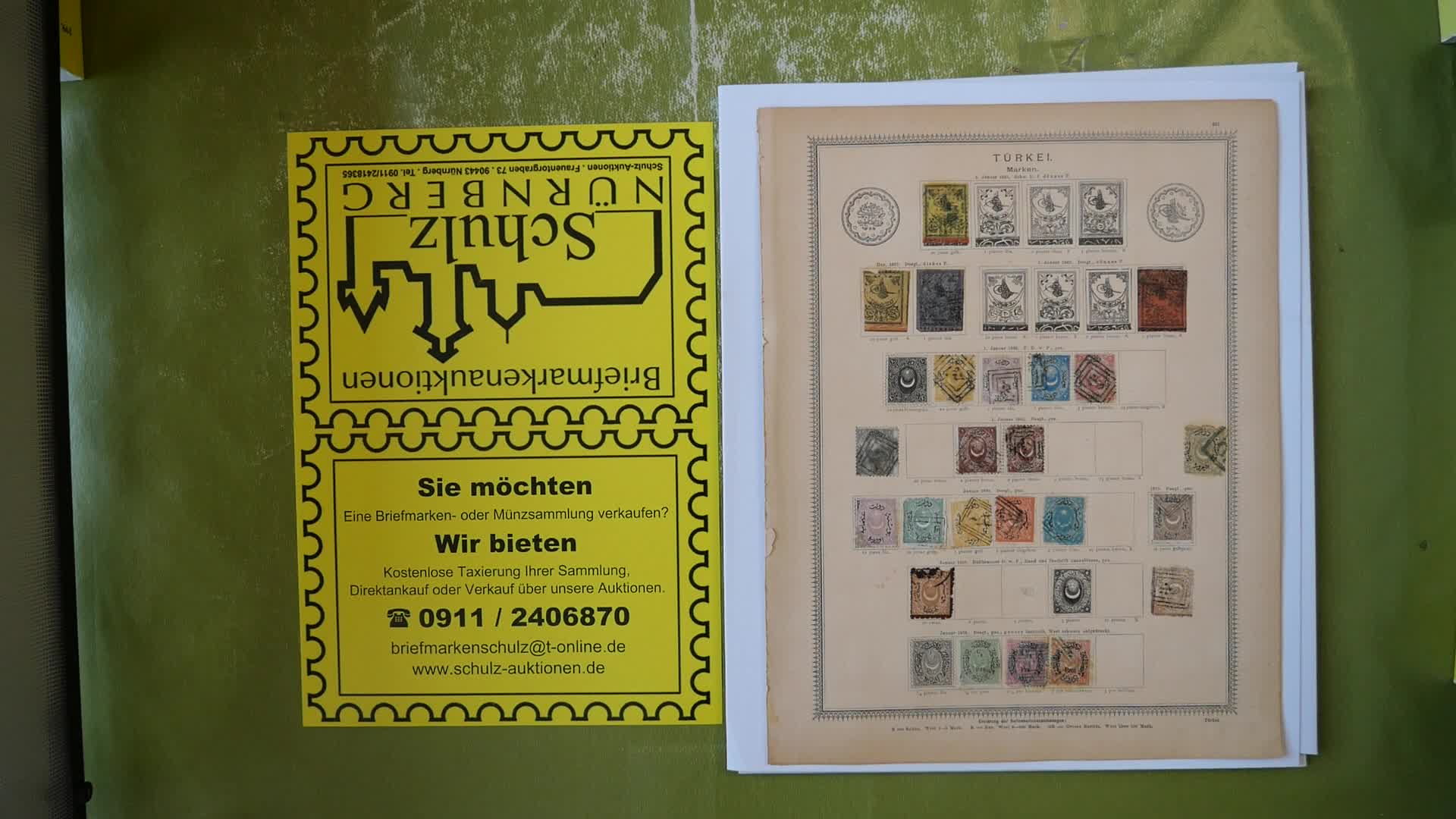 1863/1888, klass. Slg. ab der 1.Ausgabe, einschl. frühen Portomarken ...