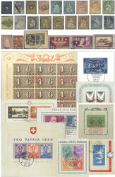 1850/1969,umfangreiche sauber gestempelte Slg., dabei schon Mi. Nr. 7 ...