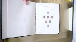 1854/2007, umfangreiche gestempelte Slg., Strubel nach verschiedenen ...