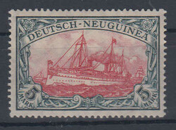 5 M. Schiffszeichnung in Type "BI" einwandfrei postfrisch, geprüft ...