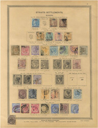 Umfangreiche Slg. nur der Frühausgaben bis 1890, einschl. Labuan u. ...