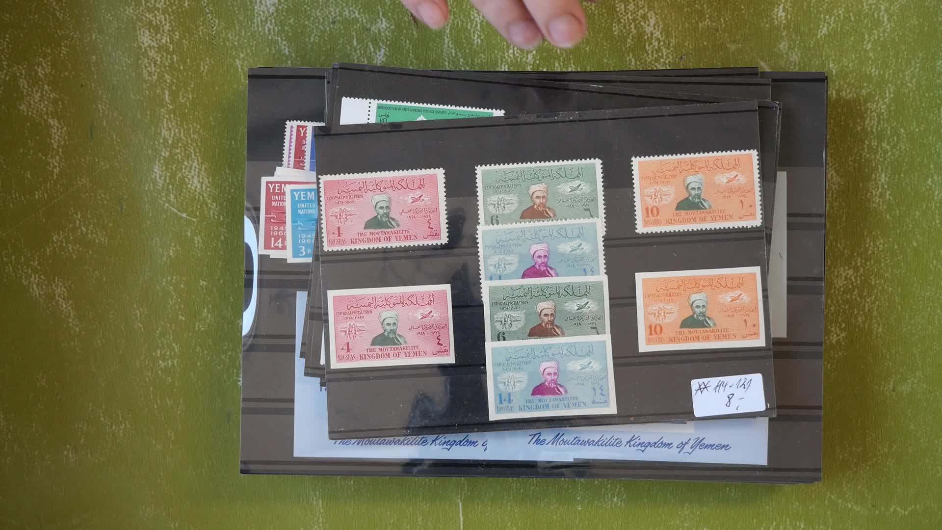 ** Bestand auf Steckkarten mit einer Vielzahl an seltenen Ausgaben ...