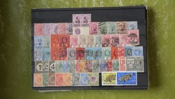 Interess. Partie ab den frühen Ausgaben Brit. Honduras ab 1872, ...