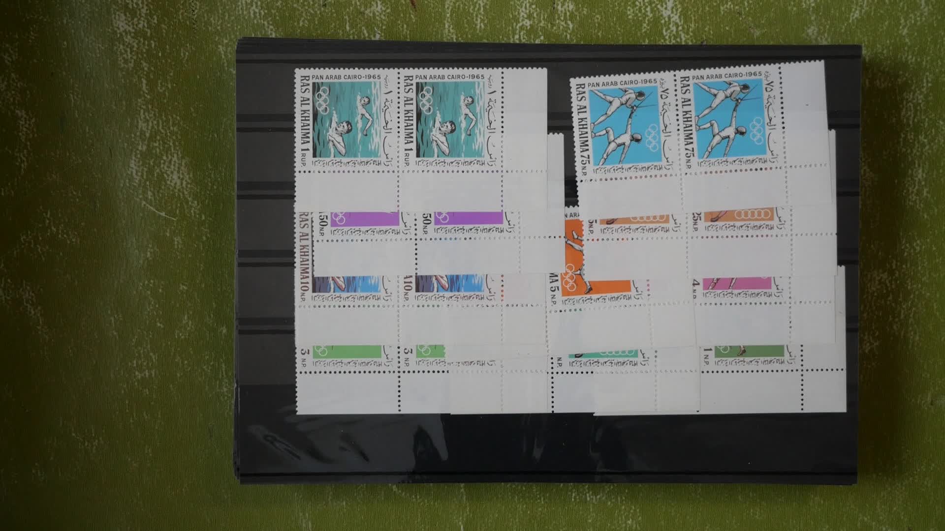 Interess. Partie, dabei schöner Anteil an ** Satz- u. Blockausgaben ...