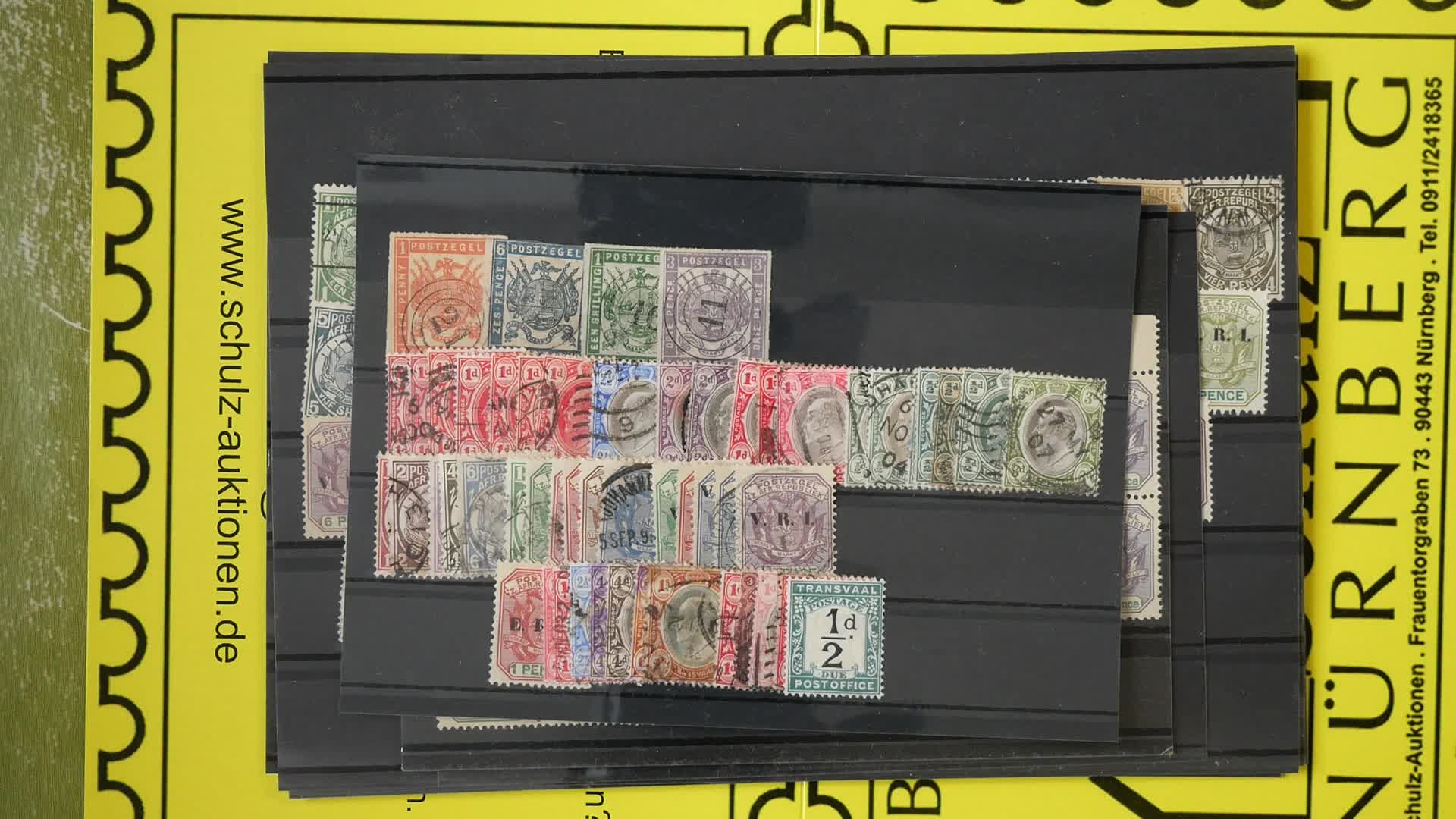 Interess. klass. Lot, viel Material dicht gesteckt auf gr. ...