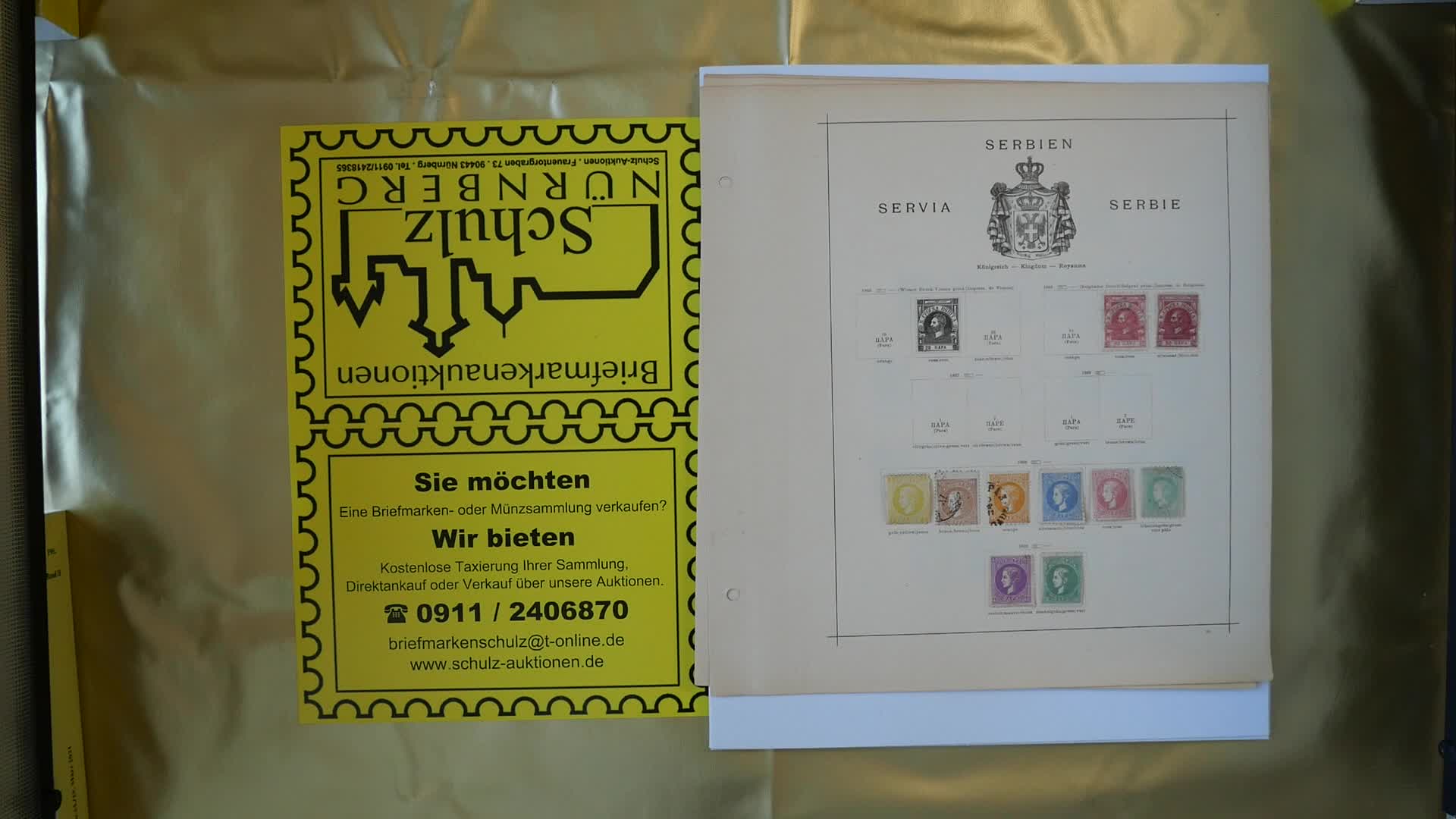 1866/1918, umfangreiche Slg., über weiteste Strecken fast kpl. Slg. ...