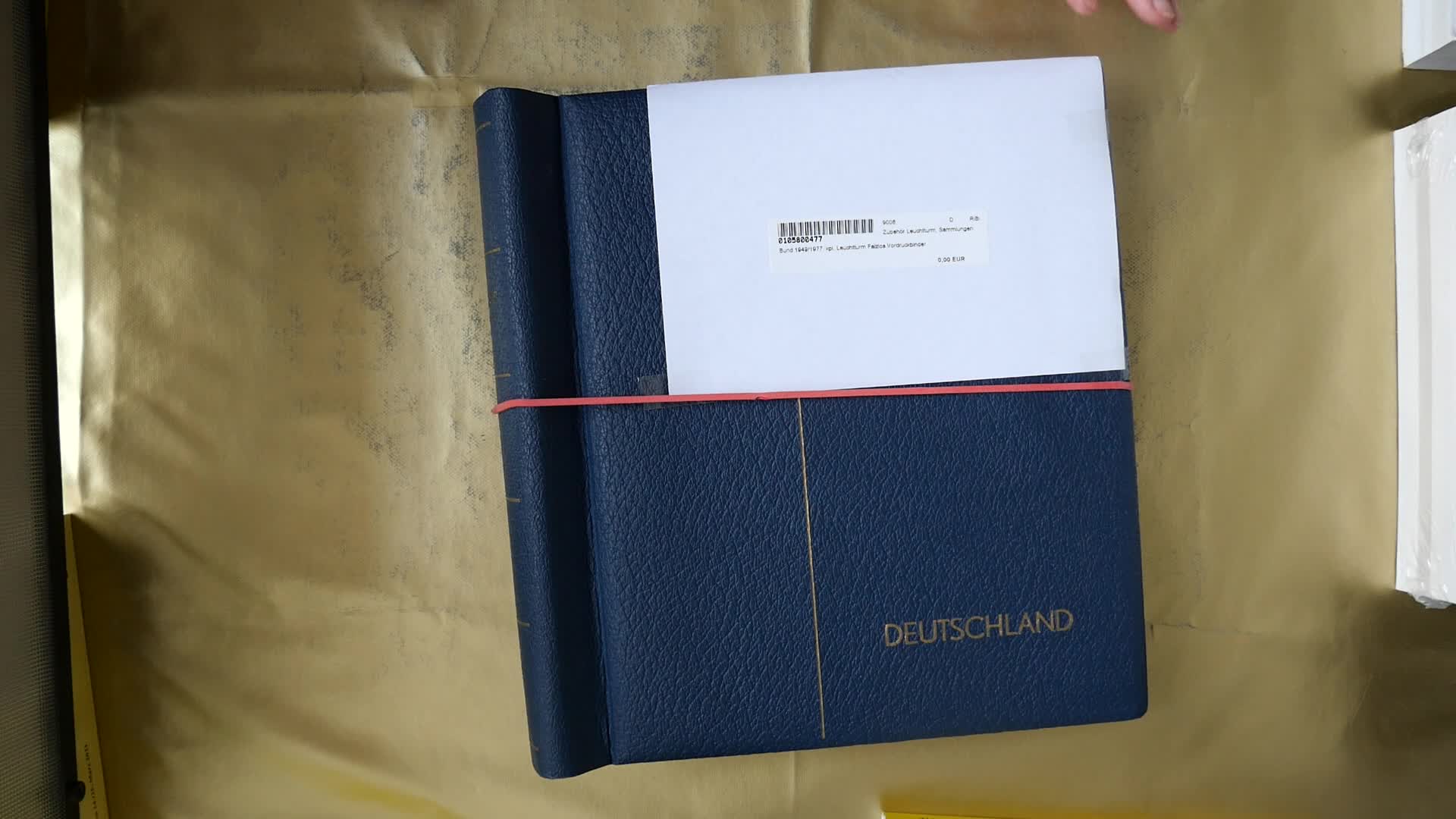 Bund 1949/1977, kpl. Leuchtturm Falzlos Vordruckbinder